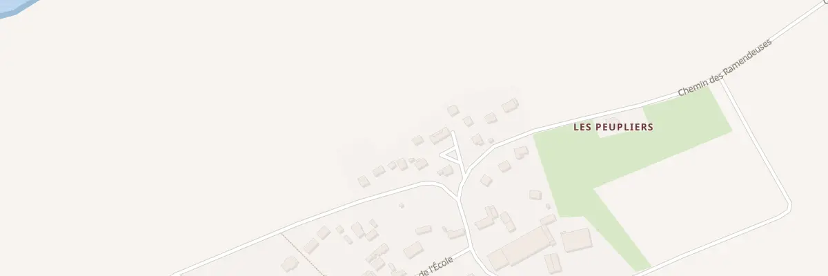 Plan du 2 Lot la Falaise à Criquebeuf-en-Caux