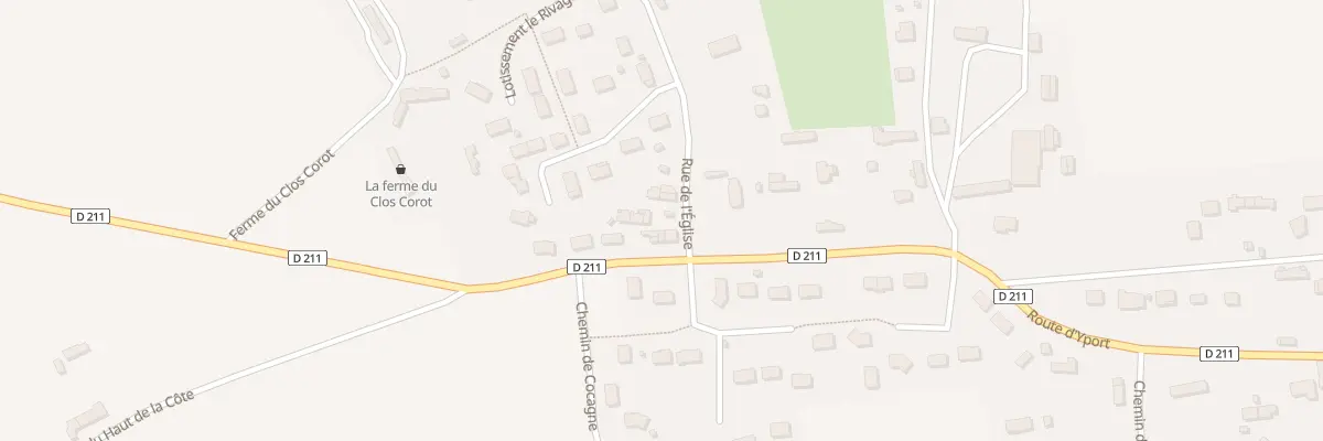 Plan du 249 Rue de l’Eglise à Criquebeuf-en-Caux