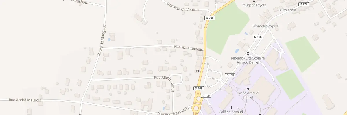 Plan du 103 Rue Jean Cocteau à Ribérac