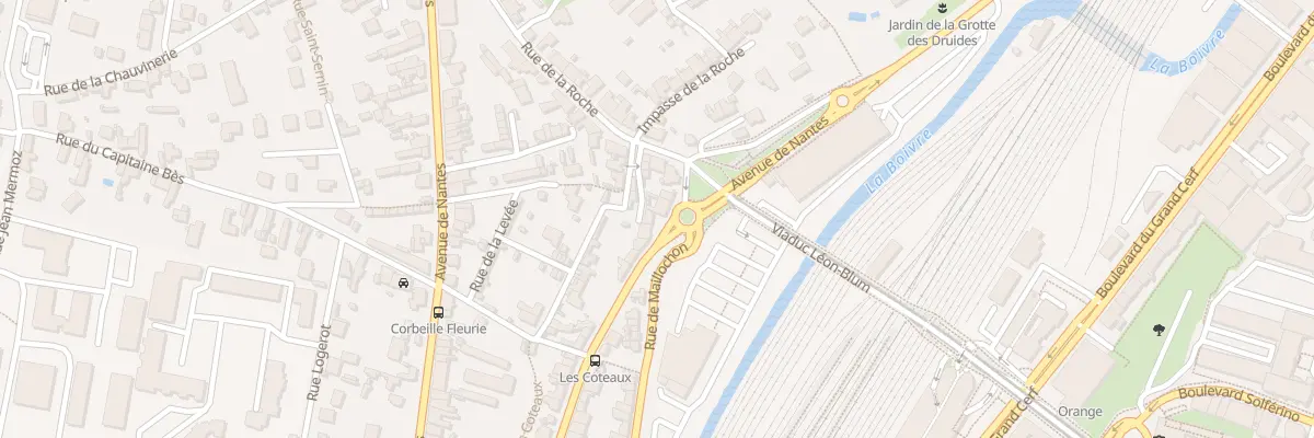 Plan du 1 Petite Rue de la Roche à Poitiers