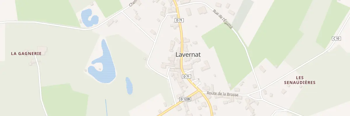 Plan du 3 Rte de Verneil Le Chetif à Lavernat