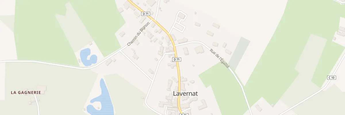 Plan du 13 Rte de Verneil Le Chetif à Lavernat
