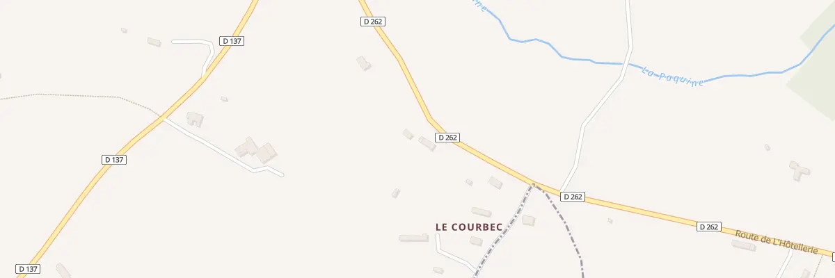 Plan du 5085 Le Courbec à Ouilly-du-Houley