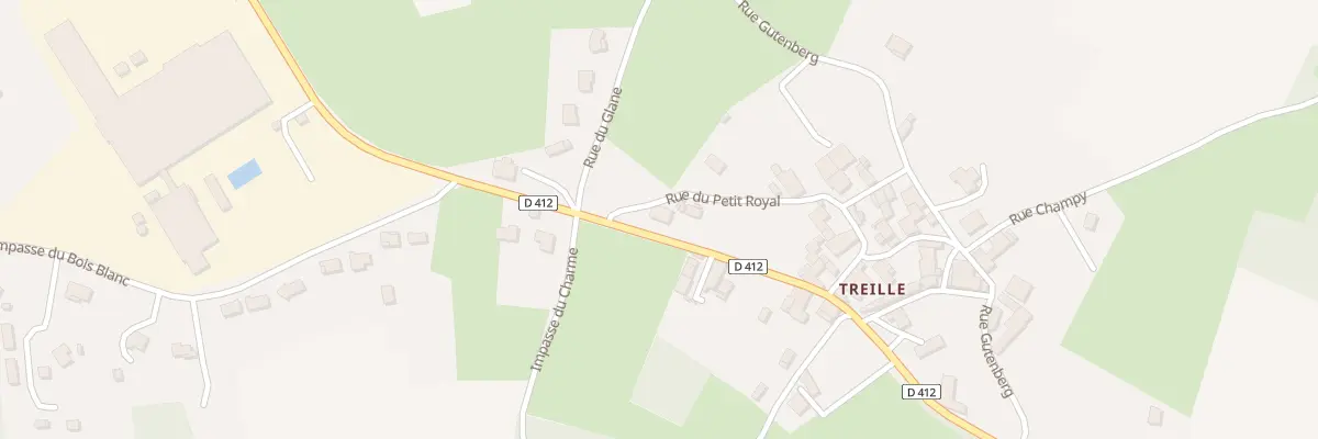 Plan du 6 Rue du Petit Royal à Chazelles
