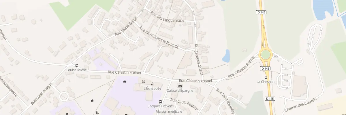 Plan du 16 Rue de l’Ancienne Bascule à Champagné