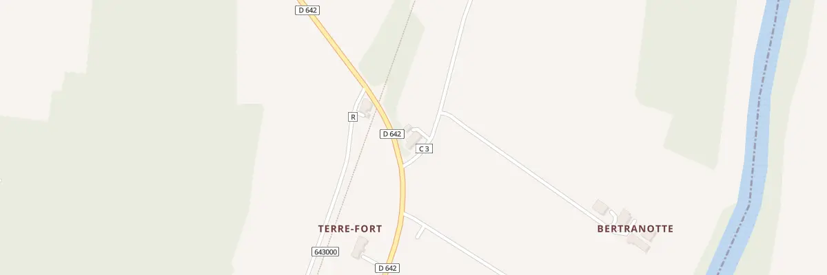 Plan du 1 Che de la Plaine à Vianne