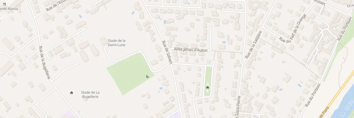Plan du 44 Rue de la Cite Saint Pierre à Poitiers