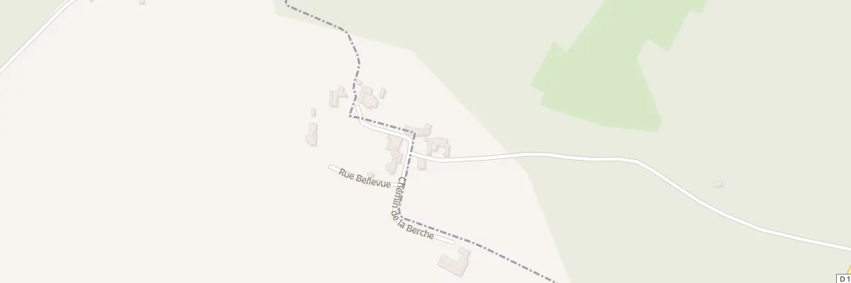 Plan du 536 Che du Pinier à Rougnac