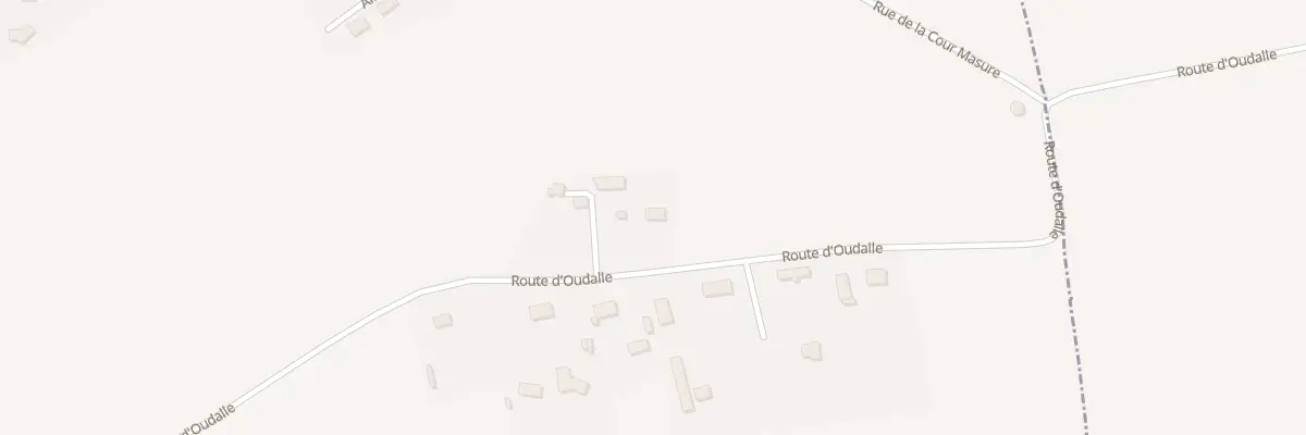 Plan du 5001 Rte d’Oudalle à Saint-Aubin-Routot