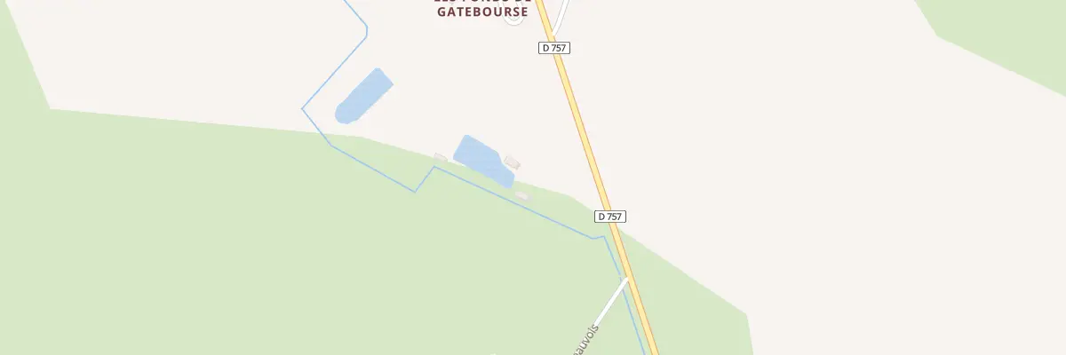 Plan du 145 Les Fonds de Gatebourse à Braye-sous-Faye