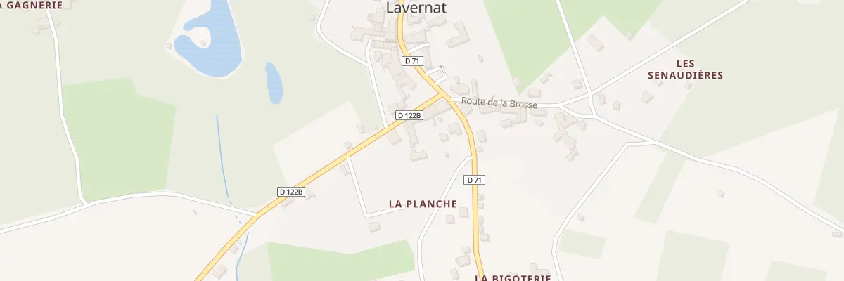 Plan du 5 Rue Roger Georges à Lavernat