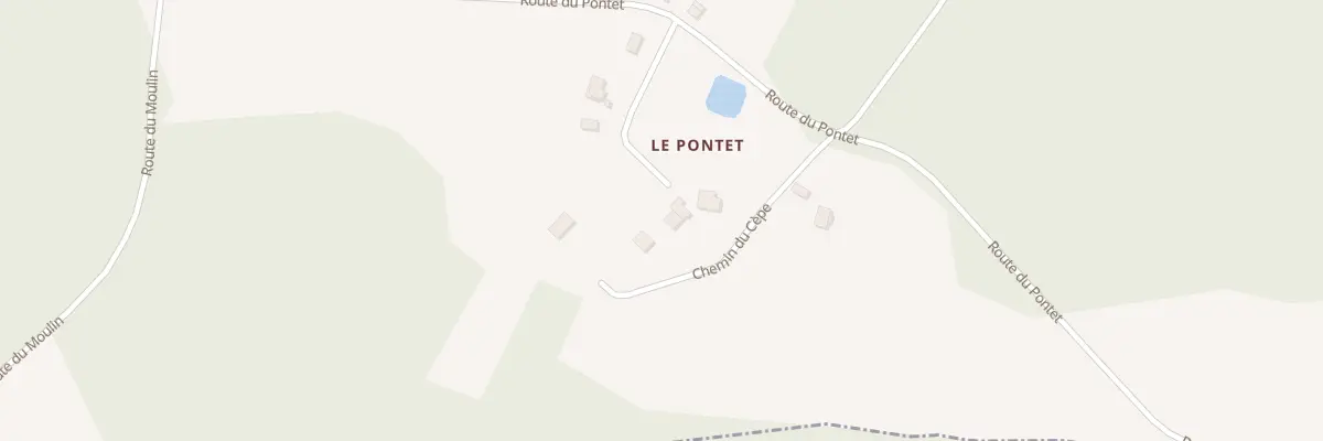Plan du 63 Le Pontet Ouest à Saint-Géry