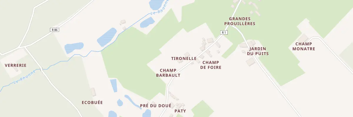 Plan du 620 Prouilleres à Saint-Mars-d’Outillé