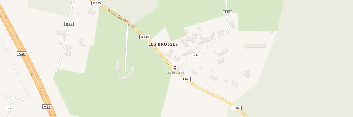 Plan du 809 Rte des Brosses à Changé