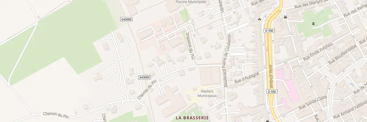 Plan du 5003 Che du Pin à Nérac