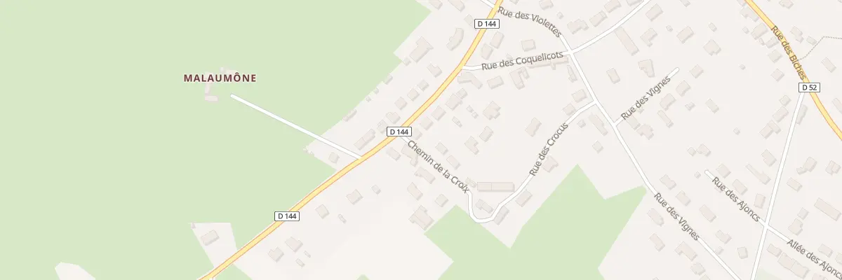 Plan du 10 Rue des Boutons d’Or à Brette-les-Pins