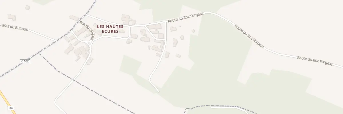 Plan du 3 Rue des Chabrouilleres aux Pins