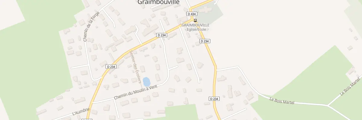 Plan du 65 Che du Moulin à Vent à Graimbouville