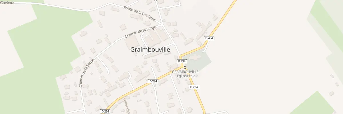 Plan du 15 Rte d’Angerville-l’Orcher à Graimbouville