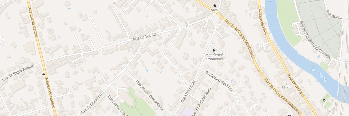 Plan du 8 Imp Serpentine à Poitiers