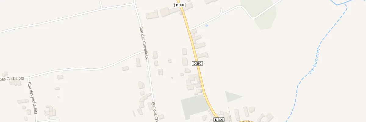Plan du 195 Rue de la Michenie à Agris