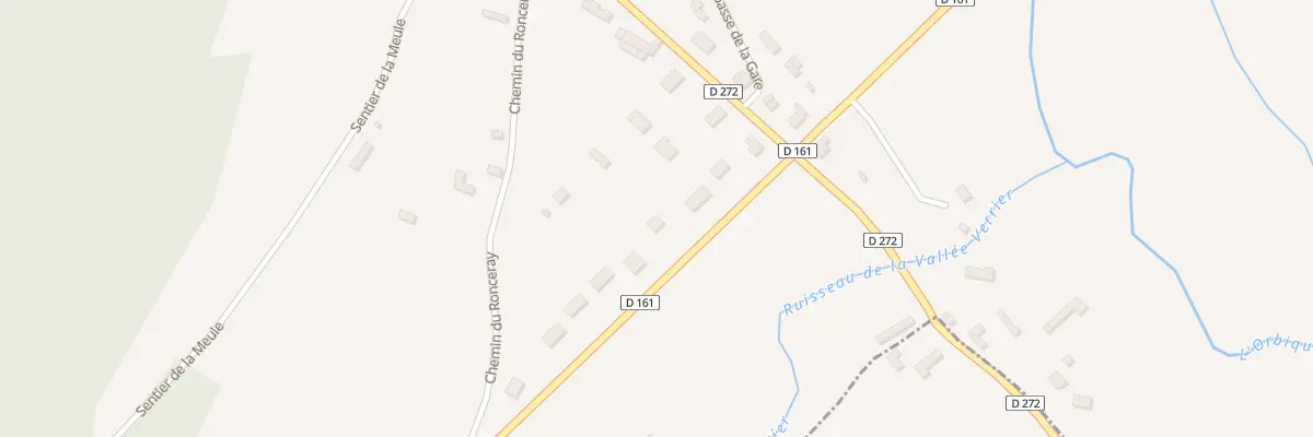 Plan du 844 Rte de la Meule Douettee -C Yv à Valorbiquet