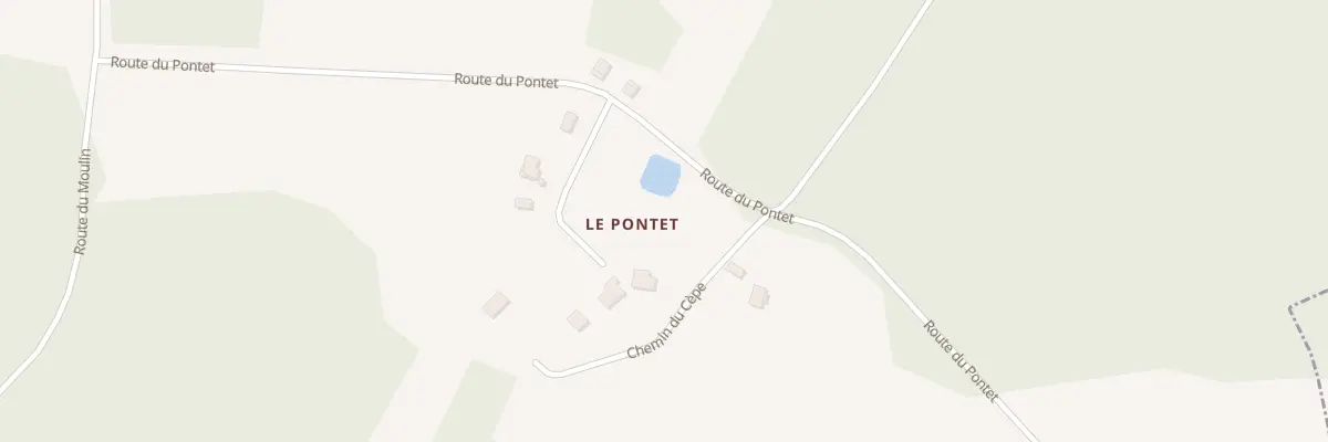 Plan du 62 Le Pontet Ouest à Saint-Géry