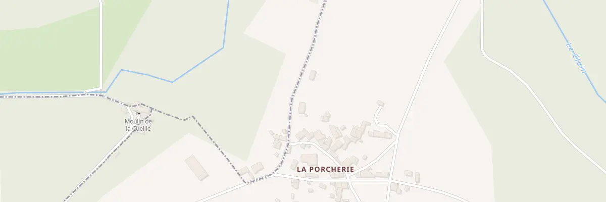 Plan du 5340 La Porcherie à Sommières-du-Clain
