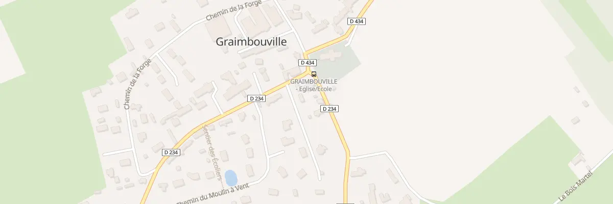 Plan du 40 Rte de Saint-Romain à Graimbouville