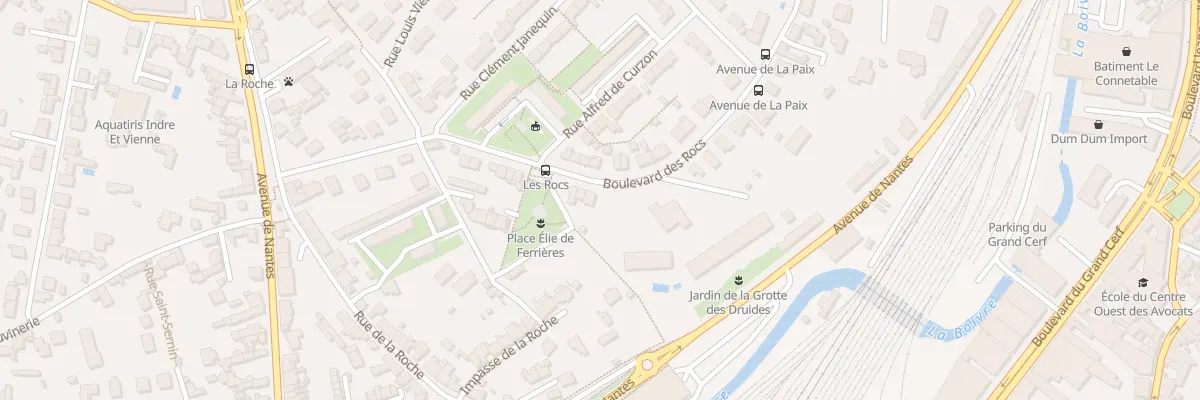 Plan du 64 Bd des Rocs à Poitiers