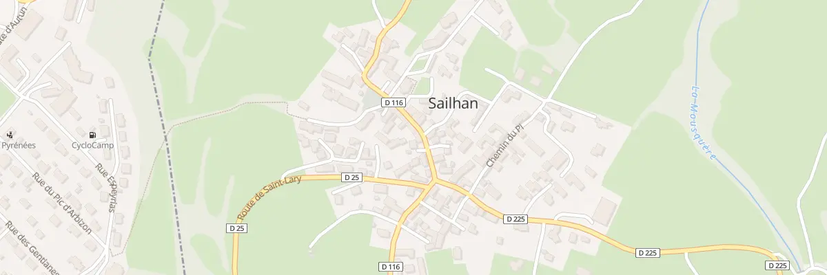Plan du 5 Rue Principale à Sailhan