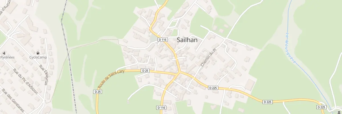 Plan du 3 Rue Principale à Sailhan