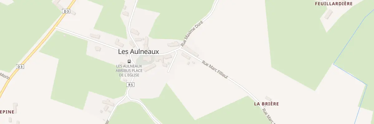 Plan du 5025 La Clotee aux Aulneaux