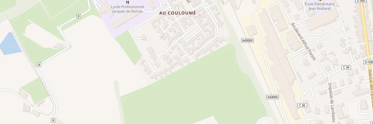 Plan du 1 Rue Franz Liszt à Nérac