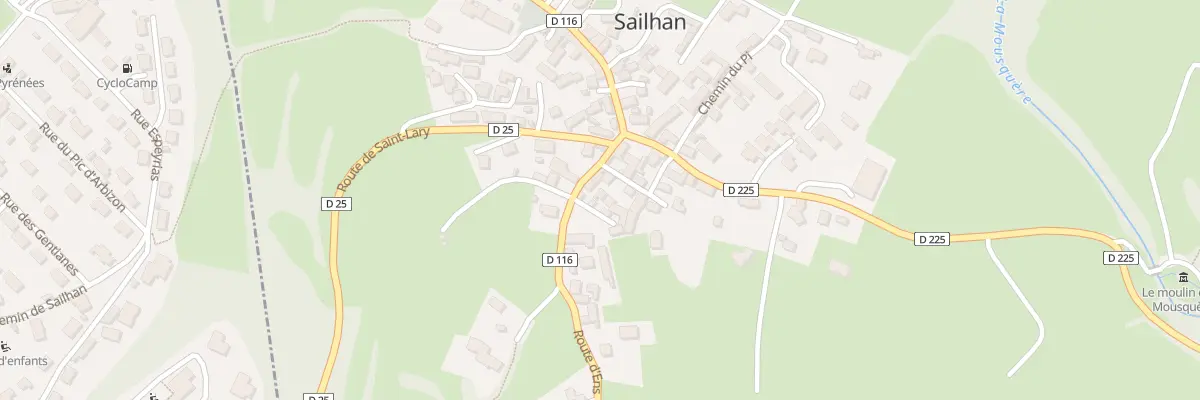 Plan du 5 Rue Bie d’Hontaribio à Sailhan