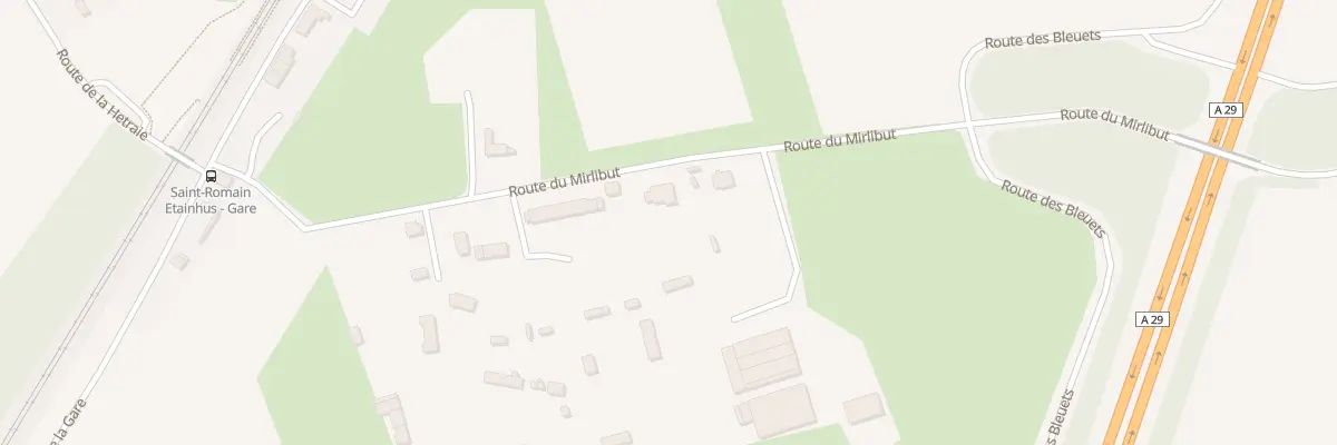 Plan du 306 Rte du Mirlibut à Étainhus