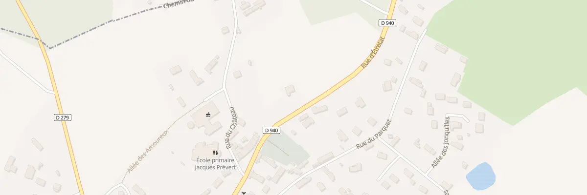 Plan du 342 Rue d’Etretat à Froberville