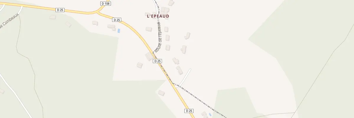 Plan du 249 Rue de l’Epeaud à Vouzan