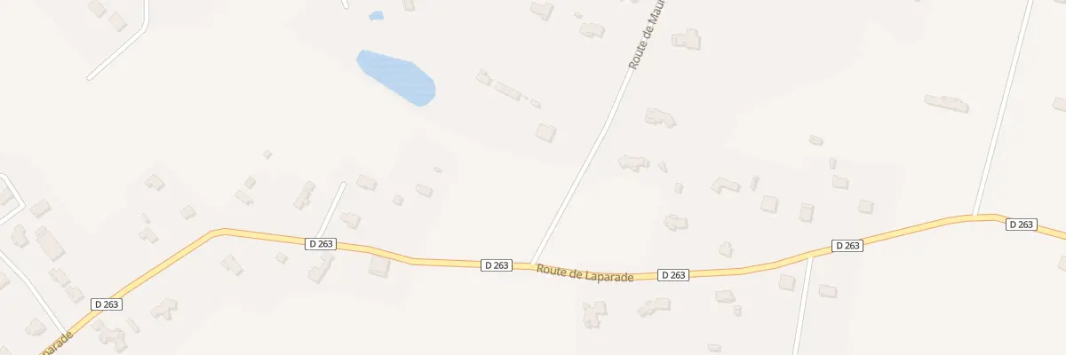 Plan du 87 Rte de Maurat à Tonneins