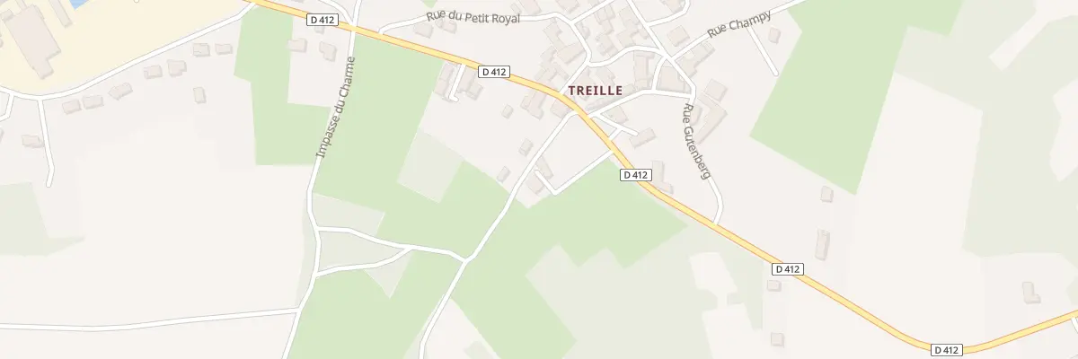 Plan du 58 Rte du Queroy à Chazelles