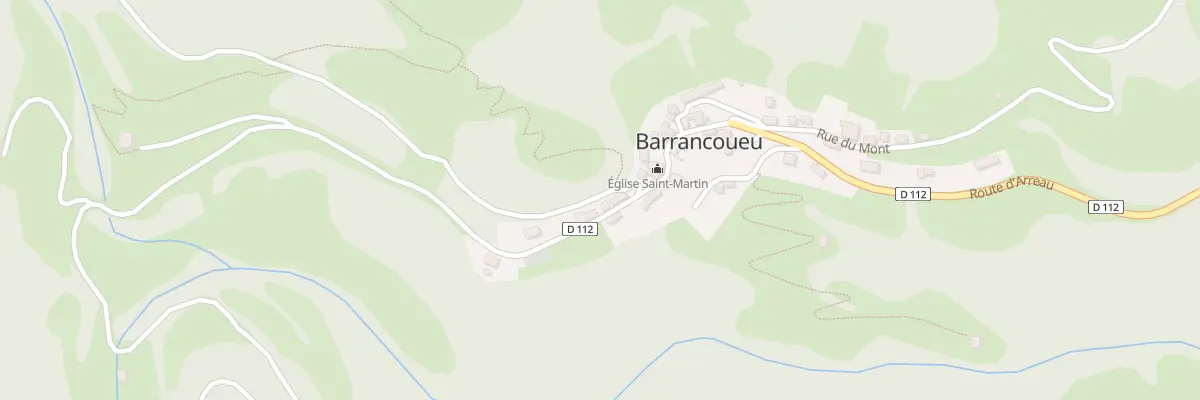 Plan du 5011 Coume à Barrancoueu