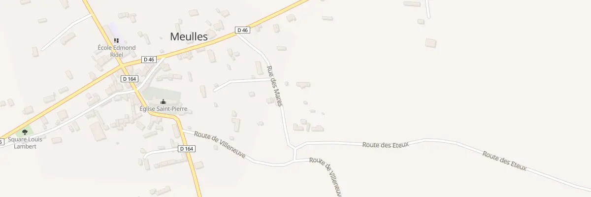 Plan du 108 Rue des Mares (Meulles) à Livarot-Pays-d’Auge