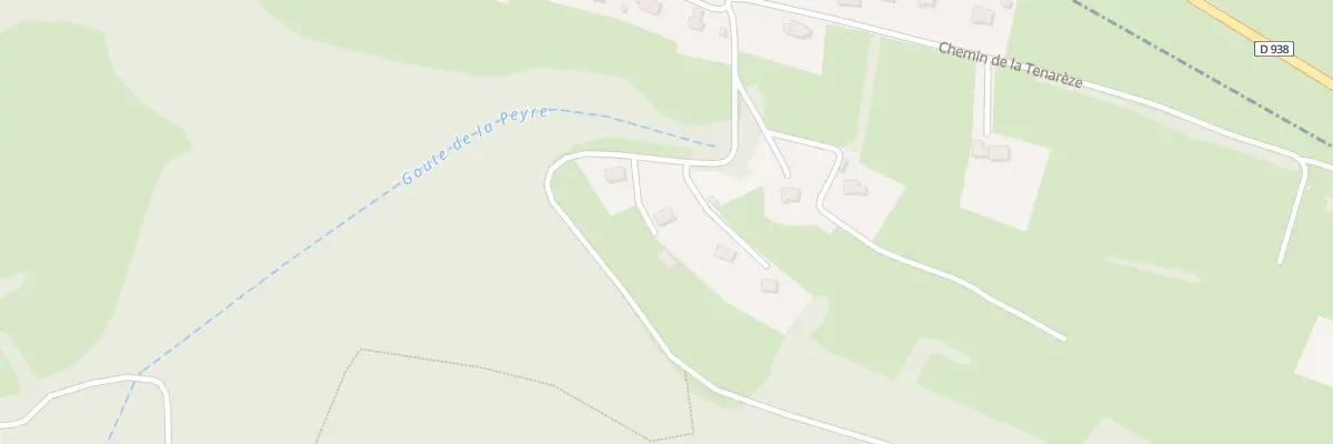 Plan du 15 Che du Clot de la Goutte à Tilhouse