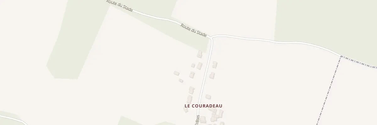 Plan du 84 Rte des Frêtes à Bouëx