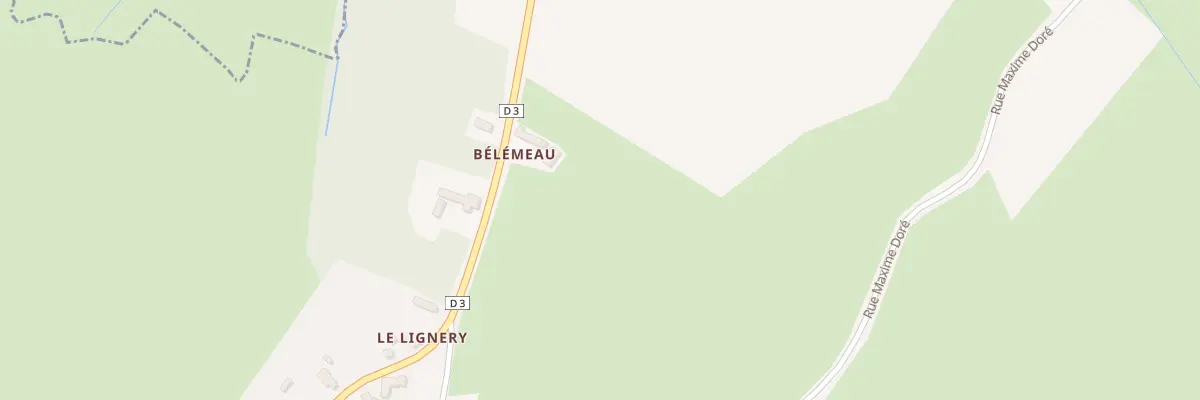 Plan du 5057 Belemeau aux Aulneaux