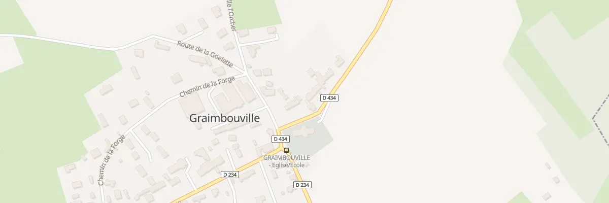 Plan du 55 Rte de Virville à Graimbouville
