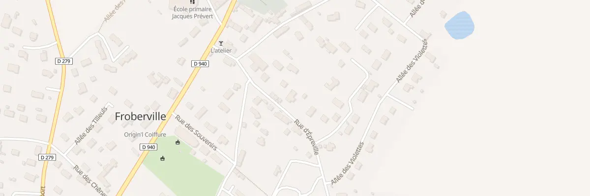 Plan du 167 Rue d’Epreville à Froberville