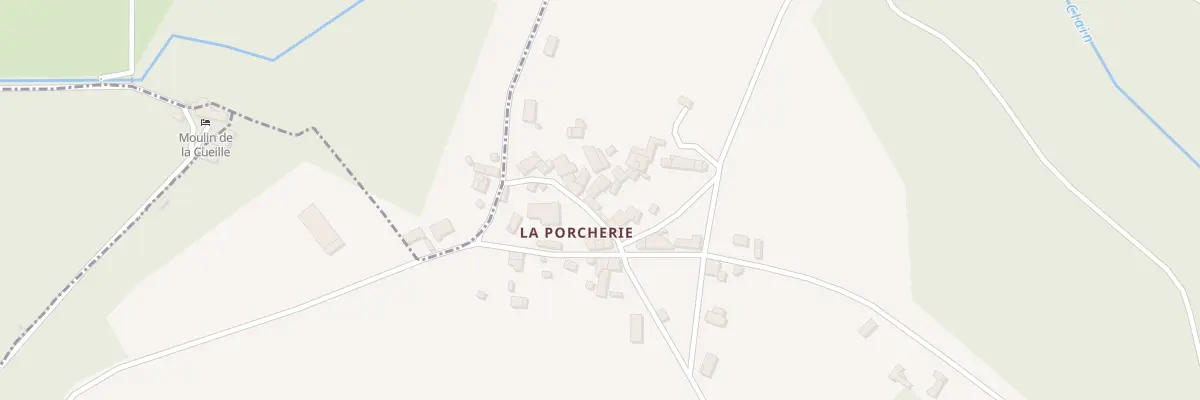 Plan du 5132 La Porcherie à Sommières-du-Clain