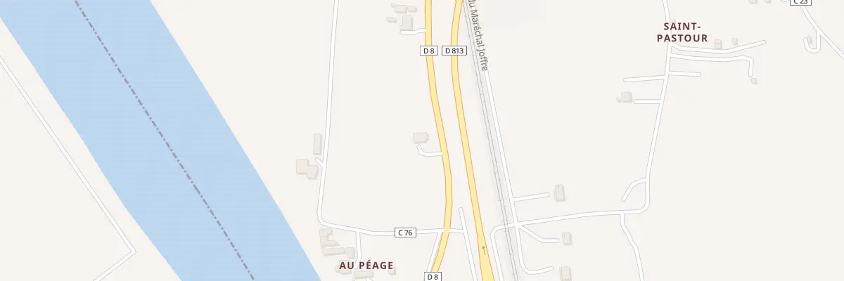 Plan du 22 Rte des Landes à Aiguillon