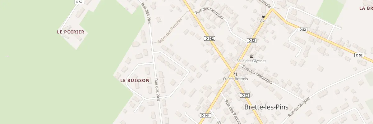 Plan du 19 Rue des Lys à Brette-les-Pins